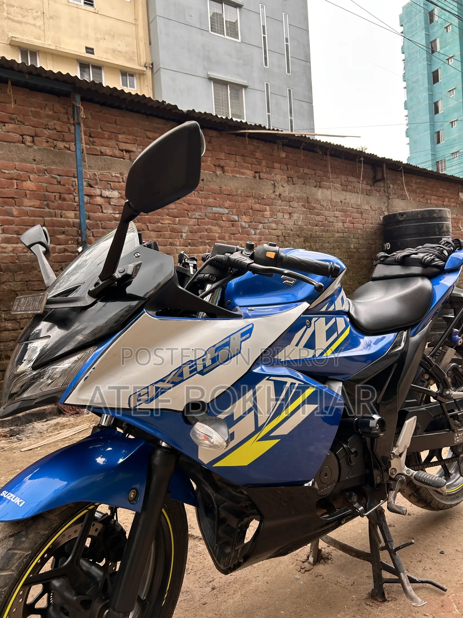 Suzuki Gixxer SF FI 2021 Blue