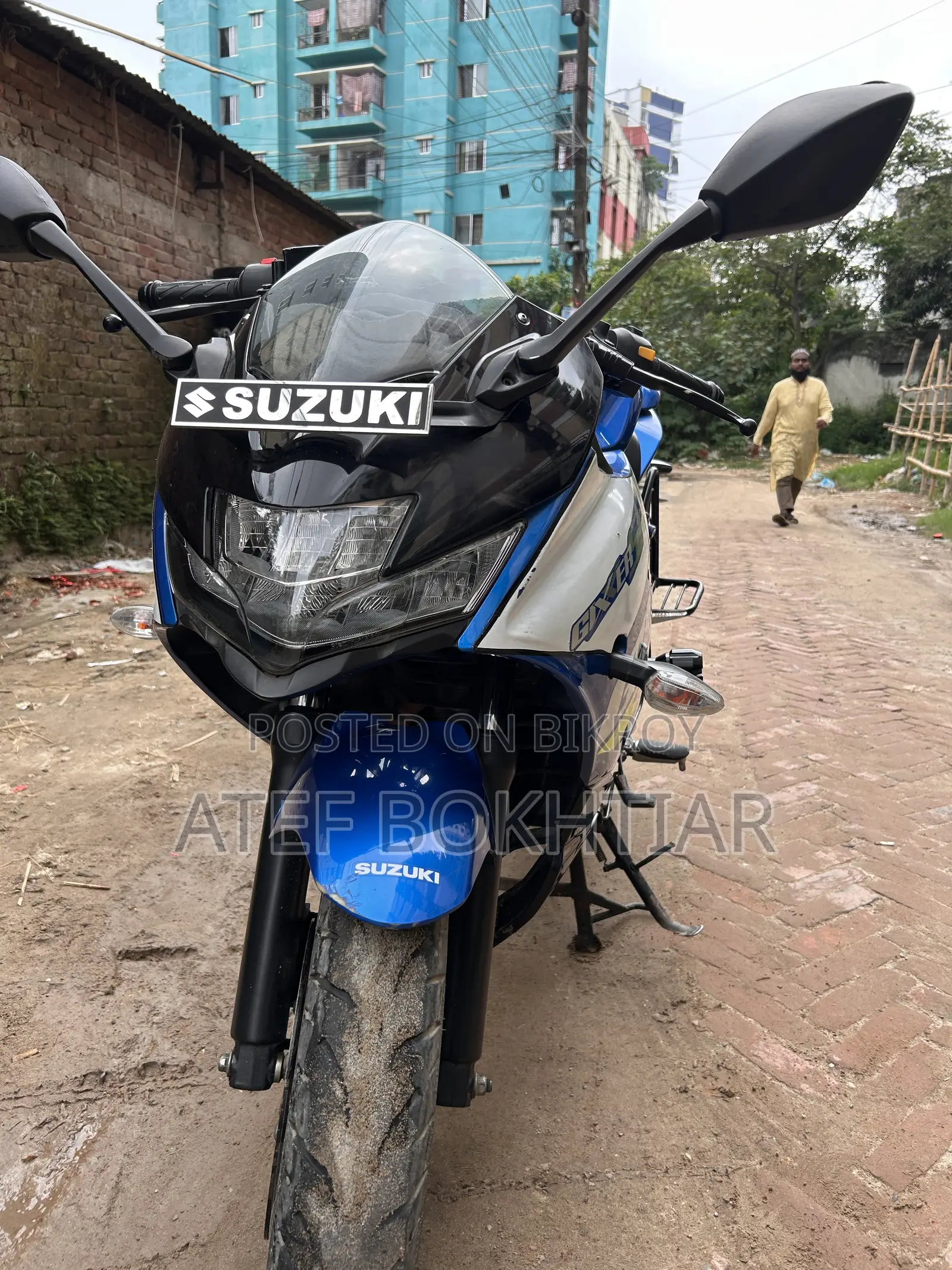 Suzuki Gixxer SF FI 2021 Blue