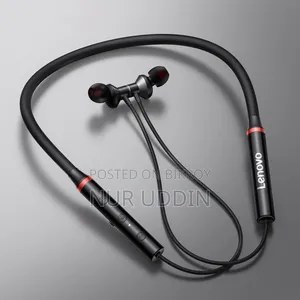 Lenovo Wireless Neckband Earphone | Long Battery Backup |