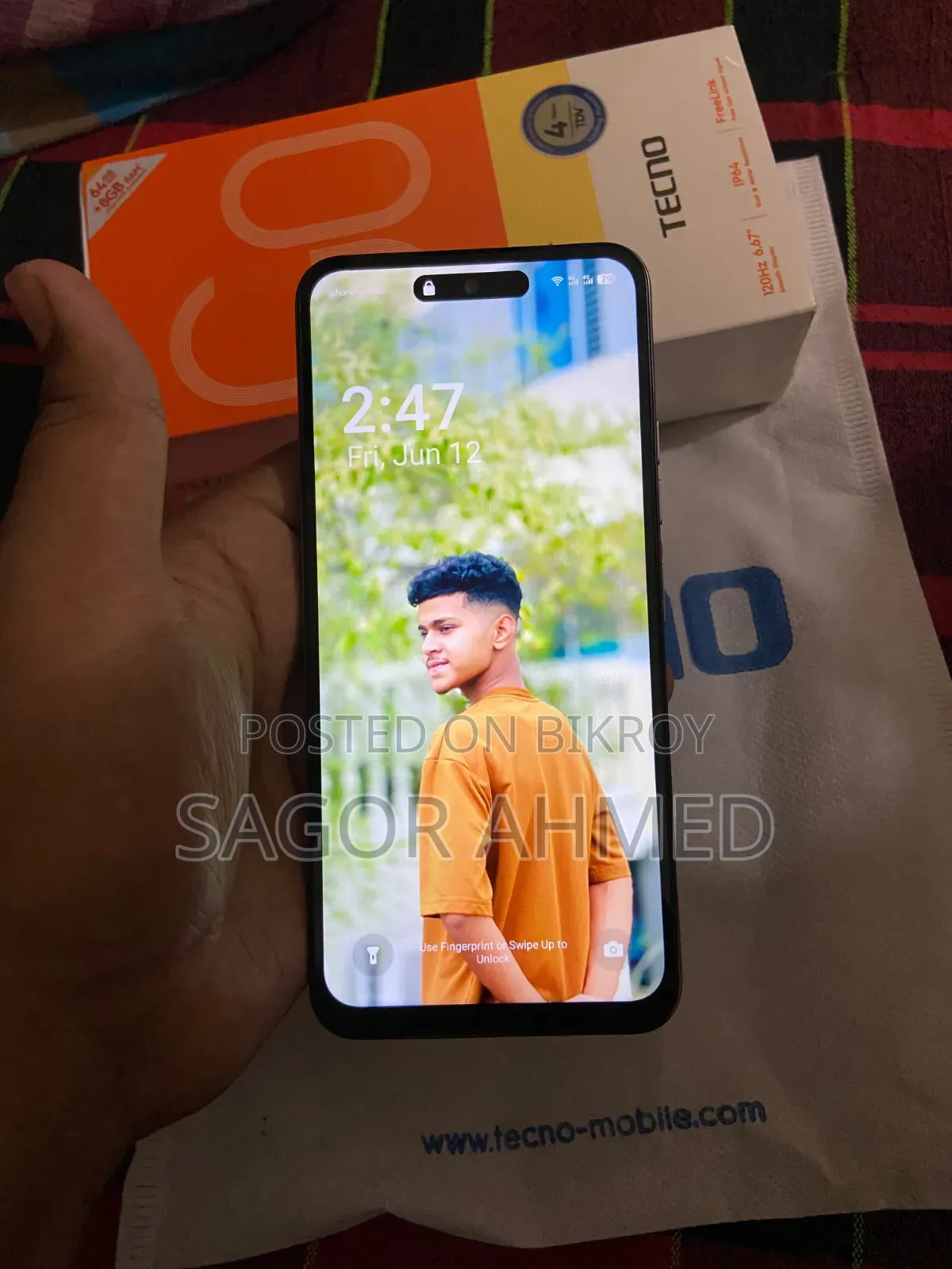 Tecno Spark Go 64 GB Silver
