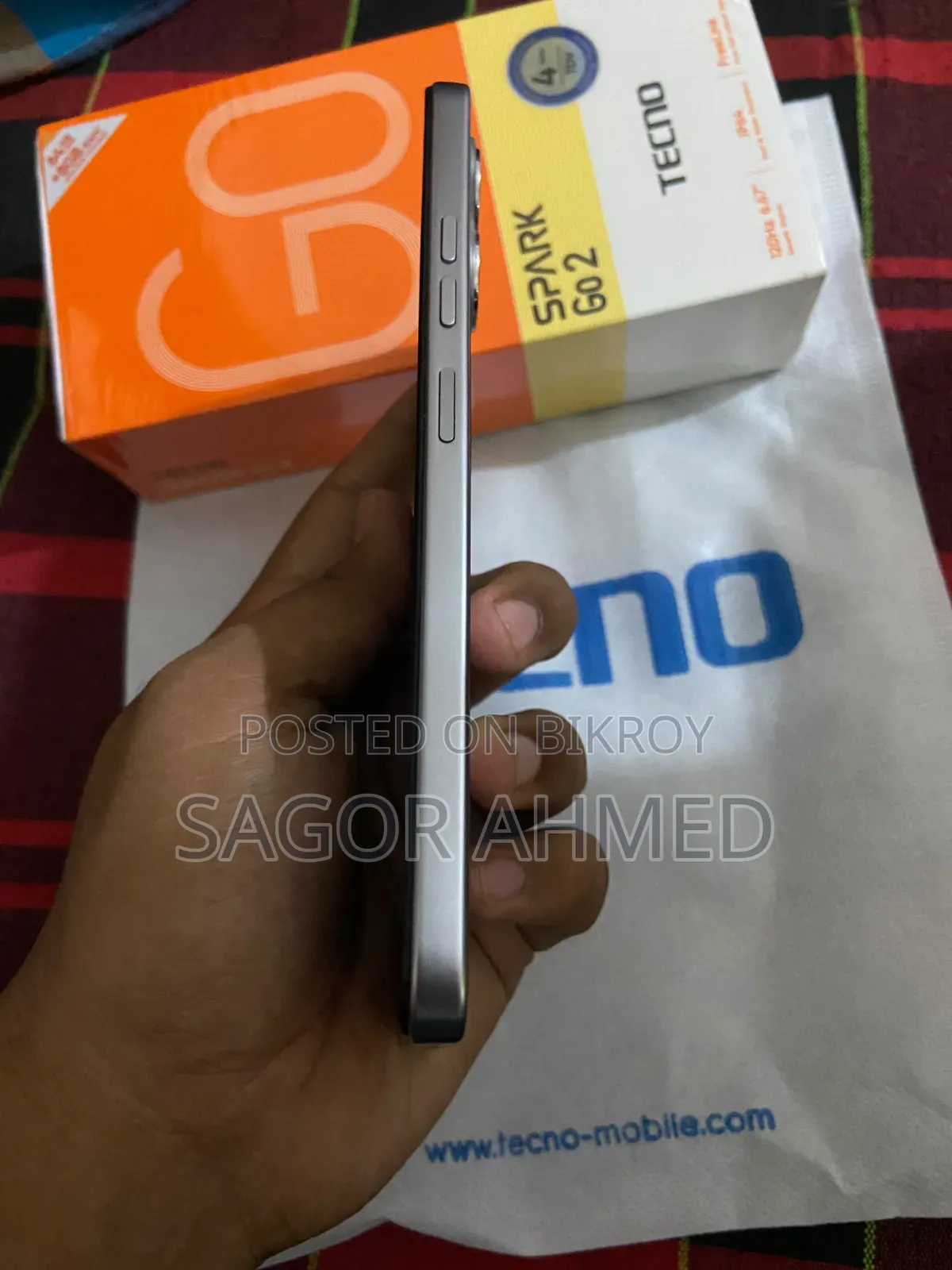 Tecno Spark Go 64 GB Silver