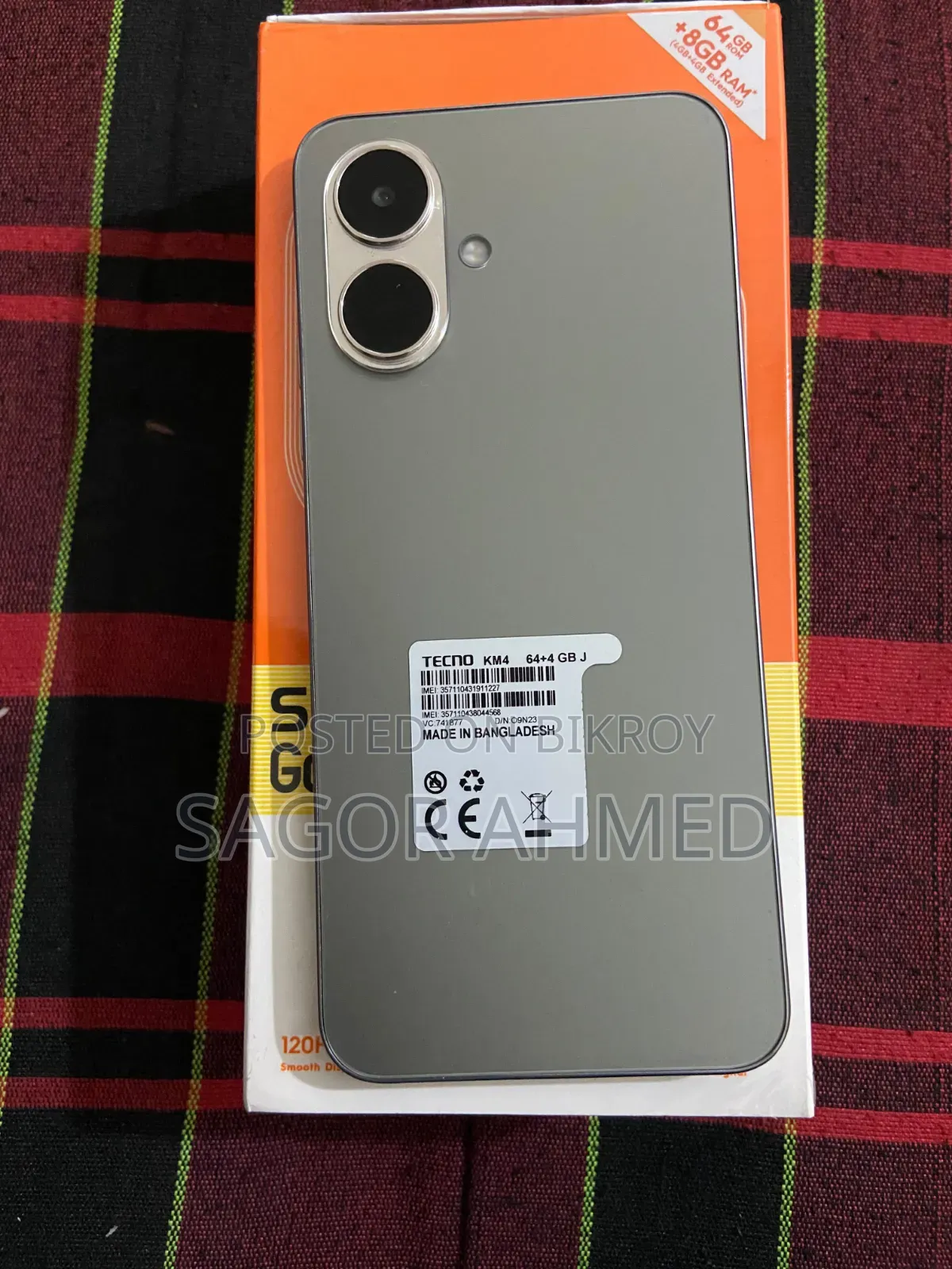 Tecno Spark Go 64 GB Silver