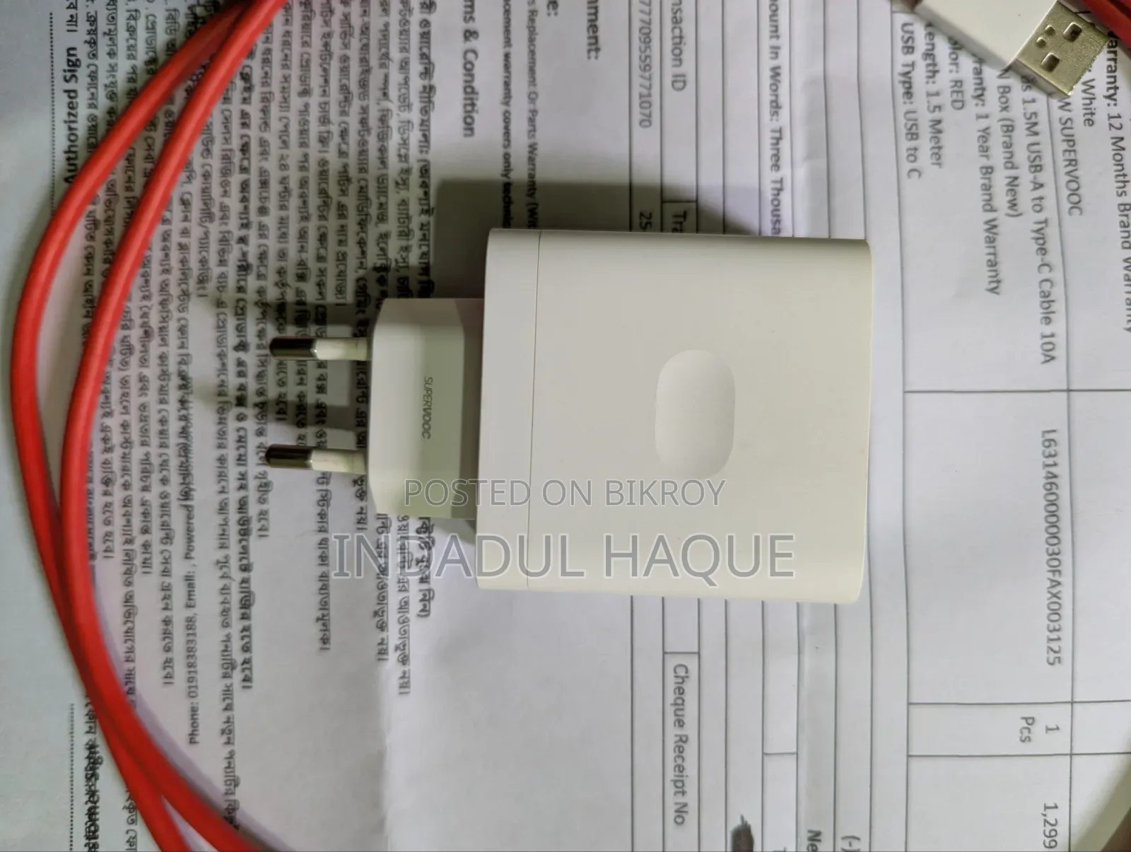 Oneplus 80w Supervooc Charger