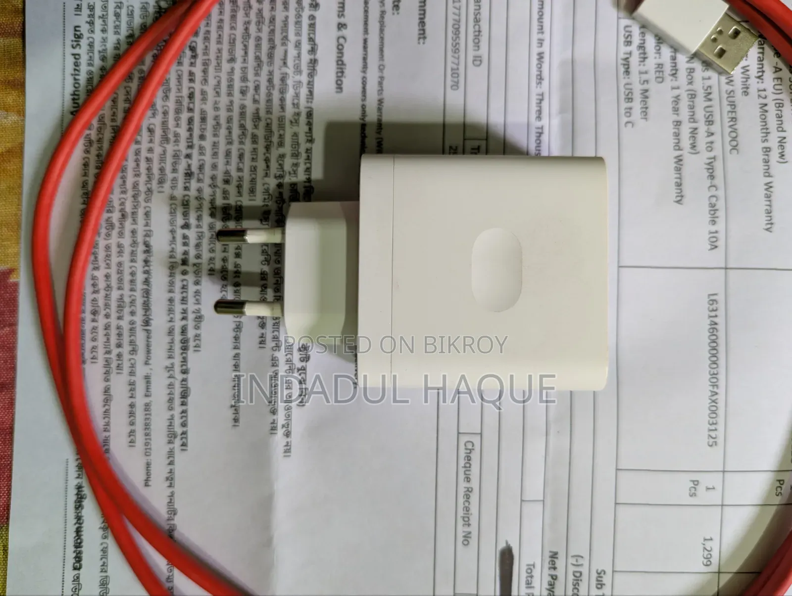 Oneplus 80w Supervooc Charger