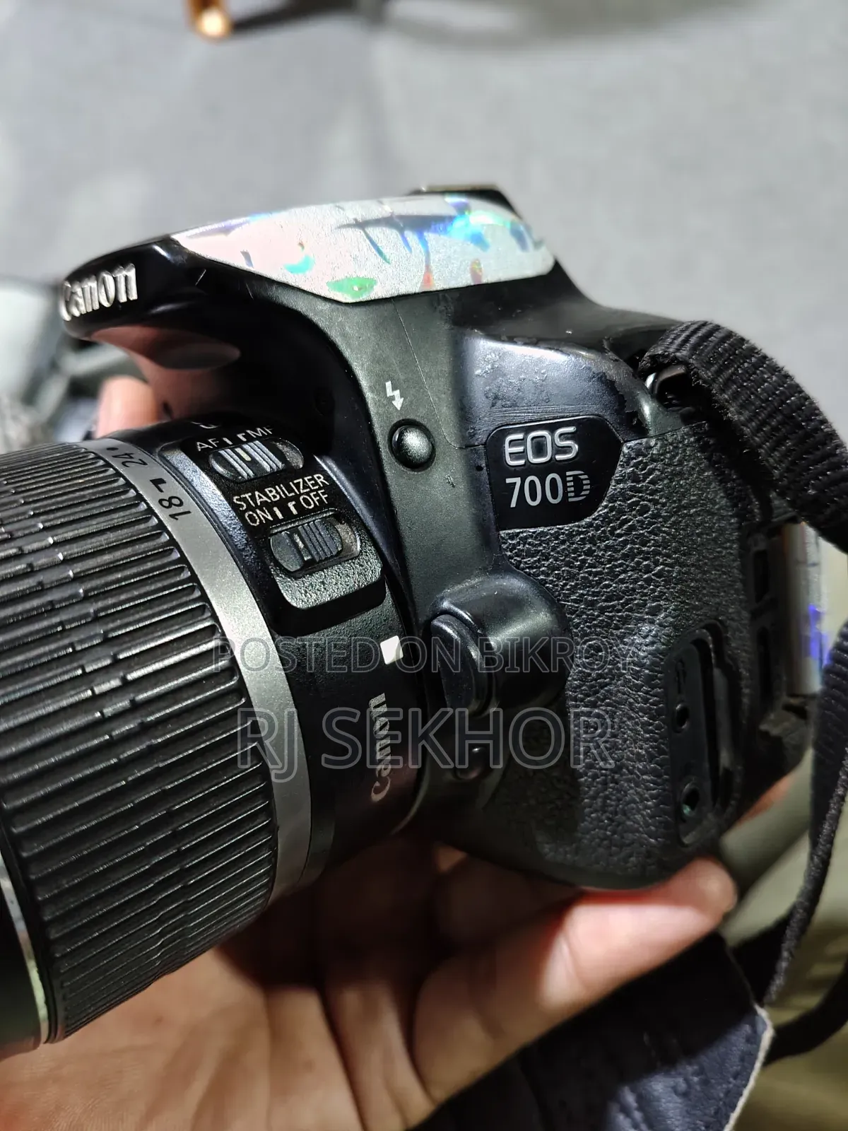 Canon 700D + 18-55 Lens