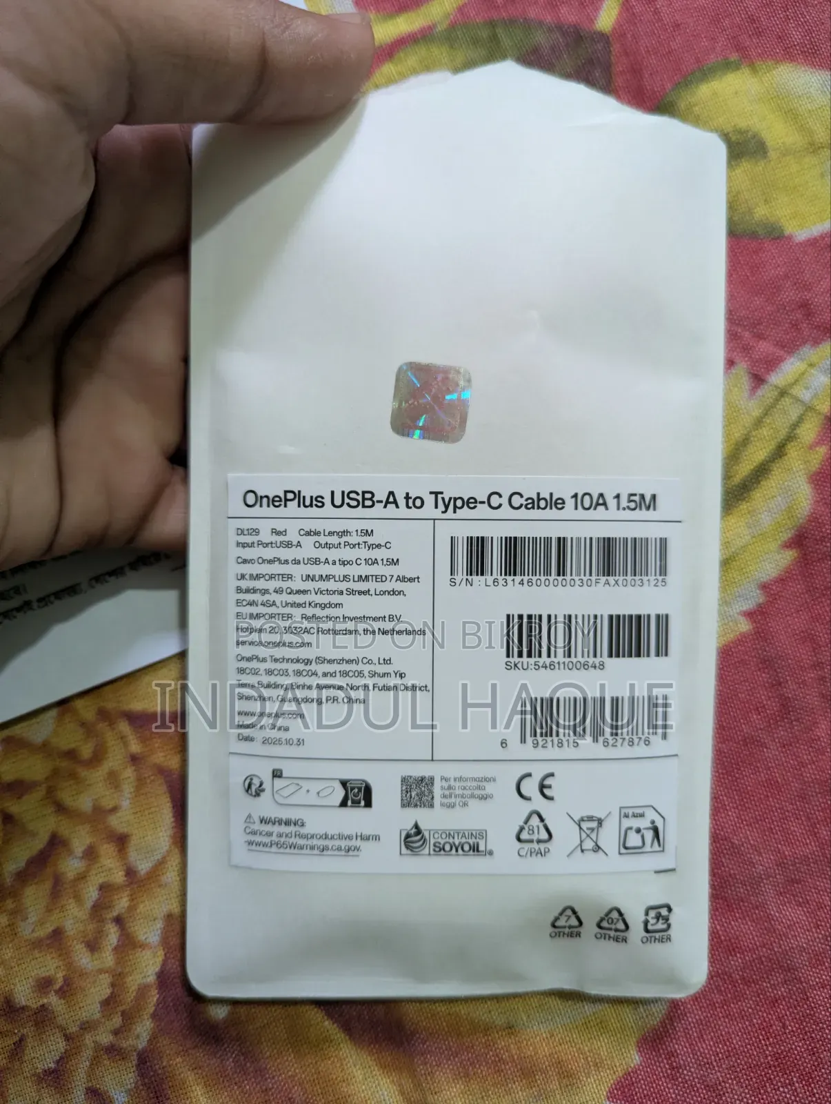 Oneplus 80w Supervooc Charger