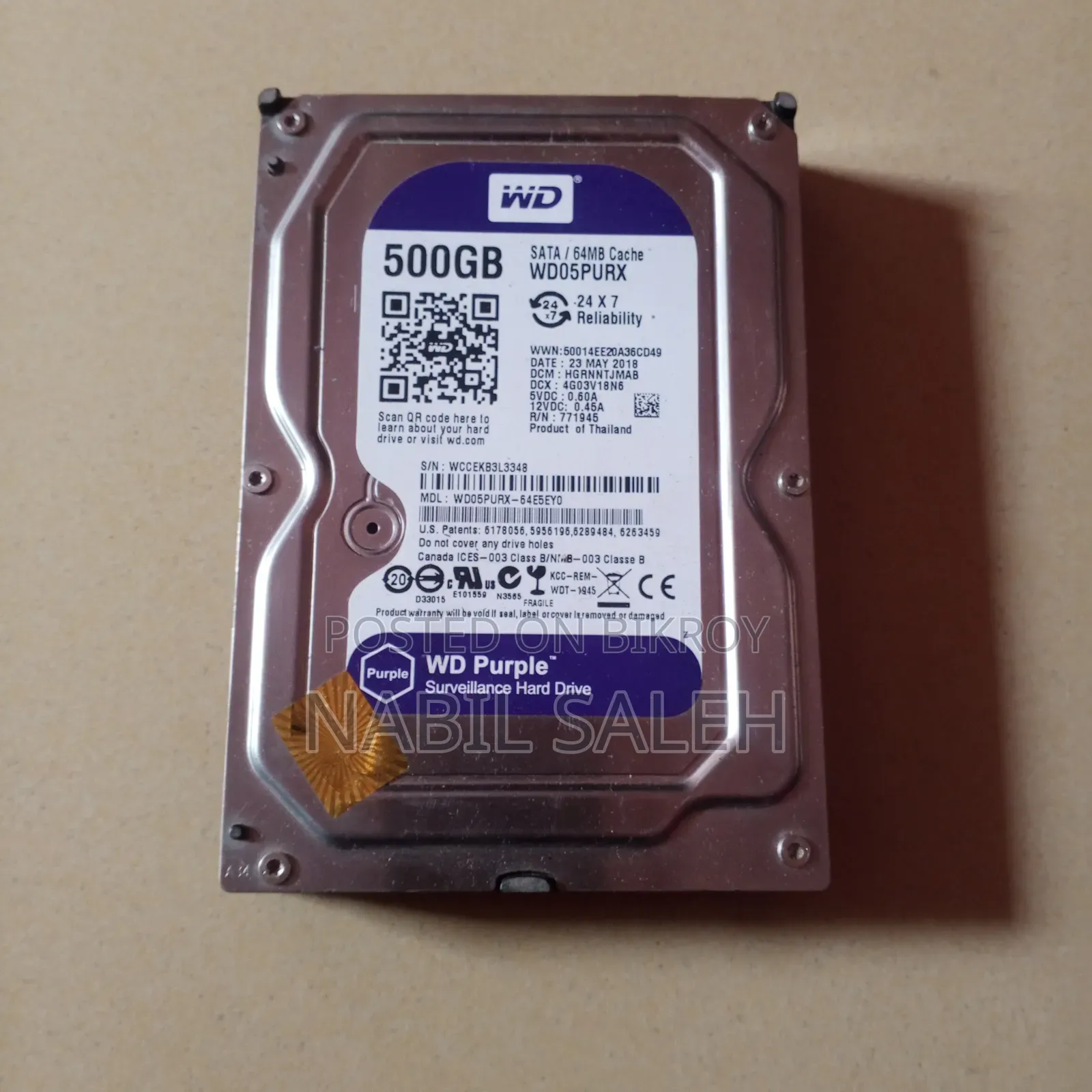 Computer HDD 500 GB