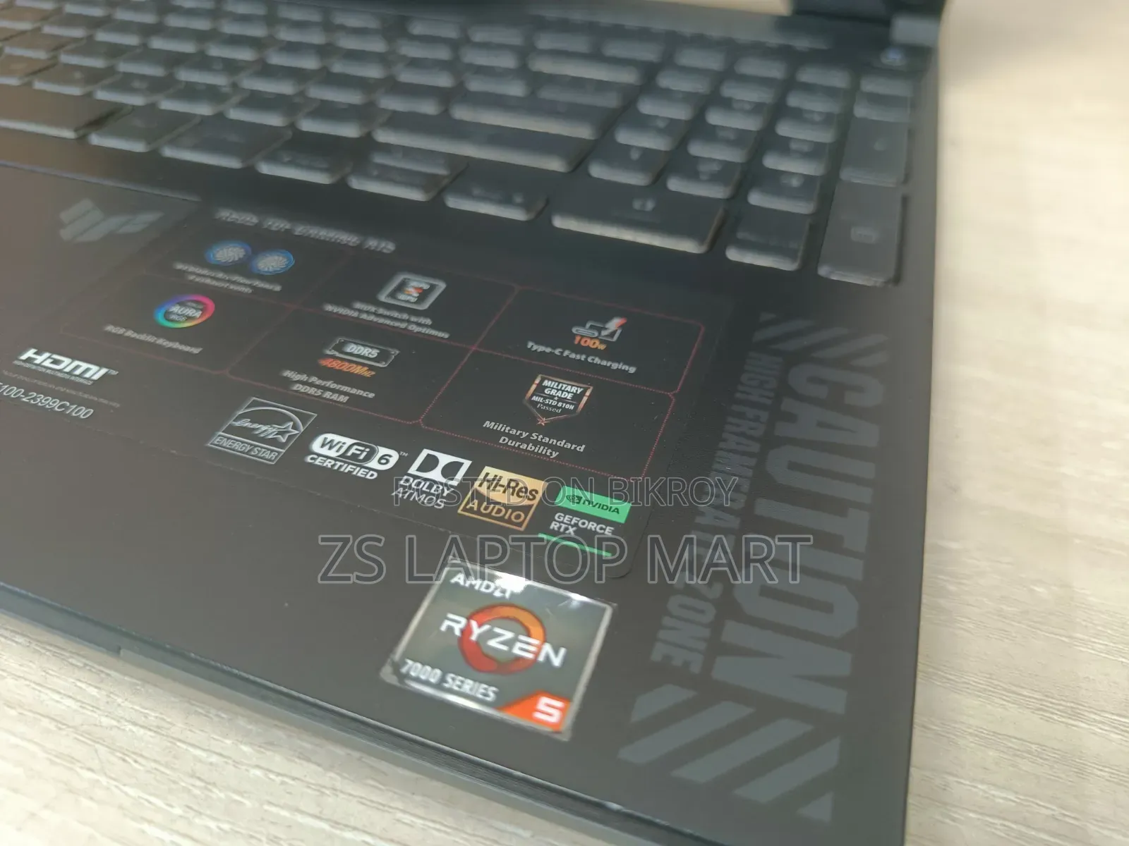 Laptop Asus TUF Gaming A15 16GB AMD Ryzen 5 SSD 512GB