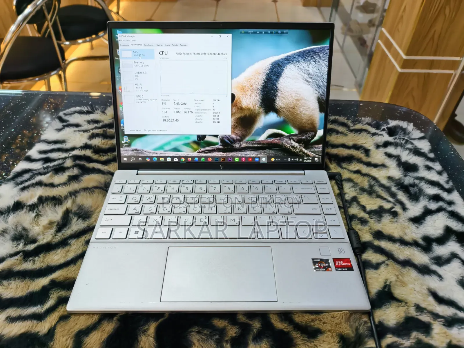 Laptop HP Pavilion 14 16GB AMD Ryzen 5 SSD 512GB