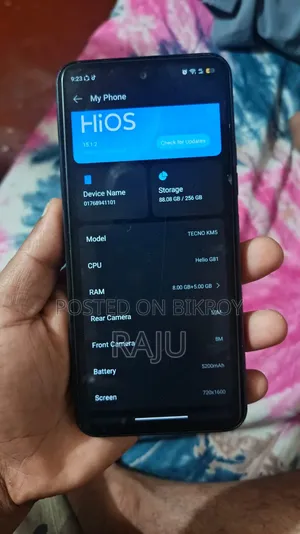Tecno Spark 40 256 GB Black