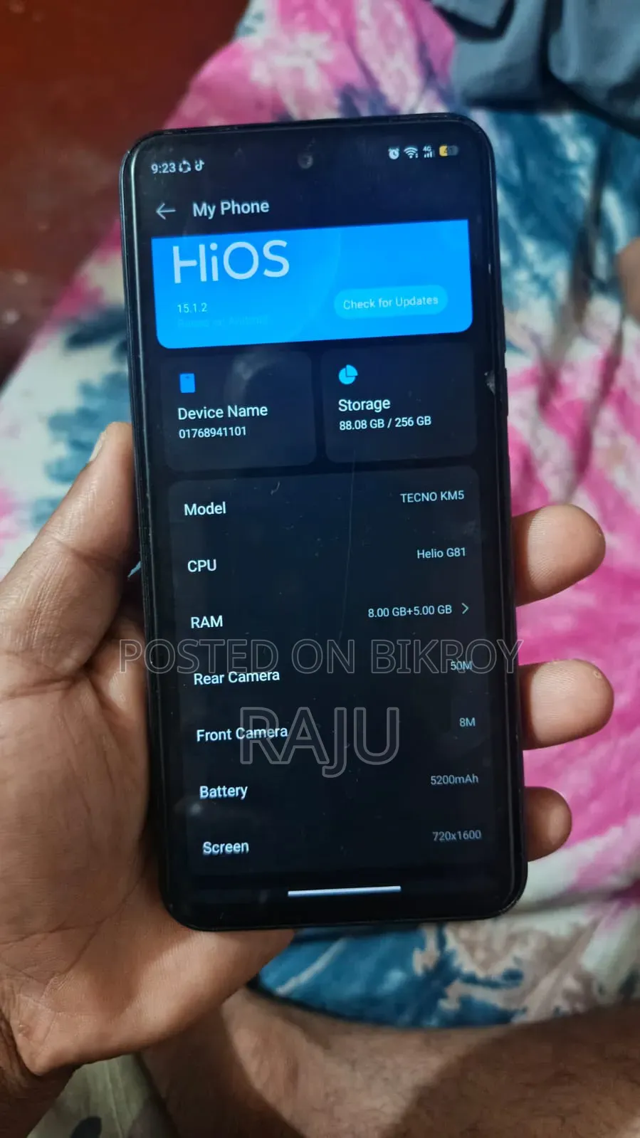 Tecno Spark 40 256 GB Black