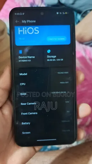 Tecno Spark 40 256 GB Black
