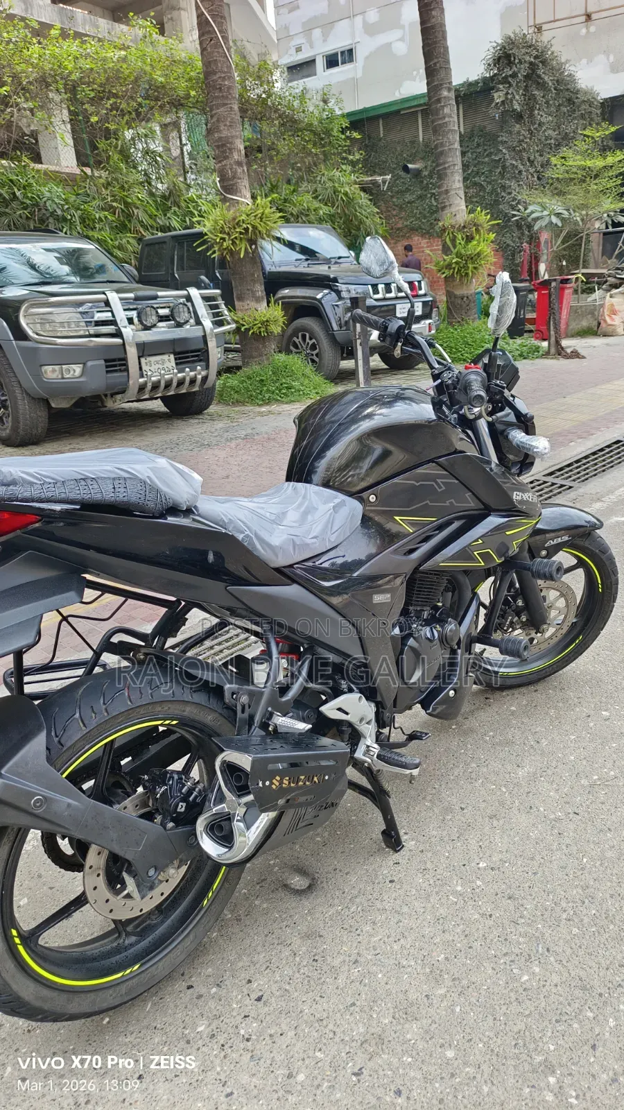 Suzuki Gixxer Fi ABS 2023 Black