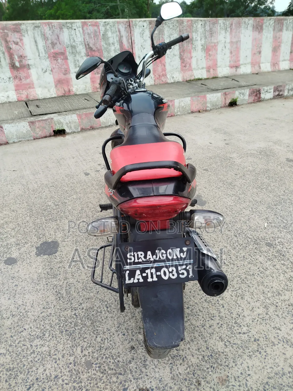 Bajaj Discover 135 2016 Red