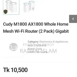 (Fixed) Cudy Ax1800 Mesh Router 2 Pack