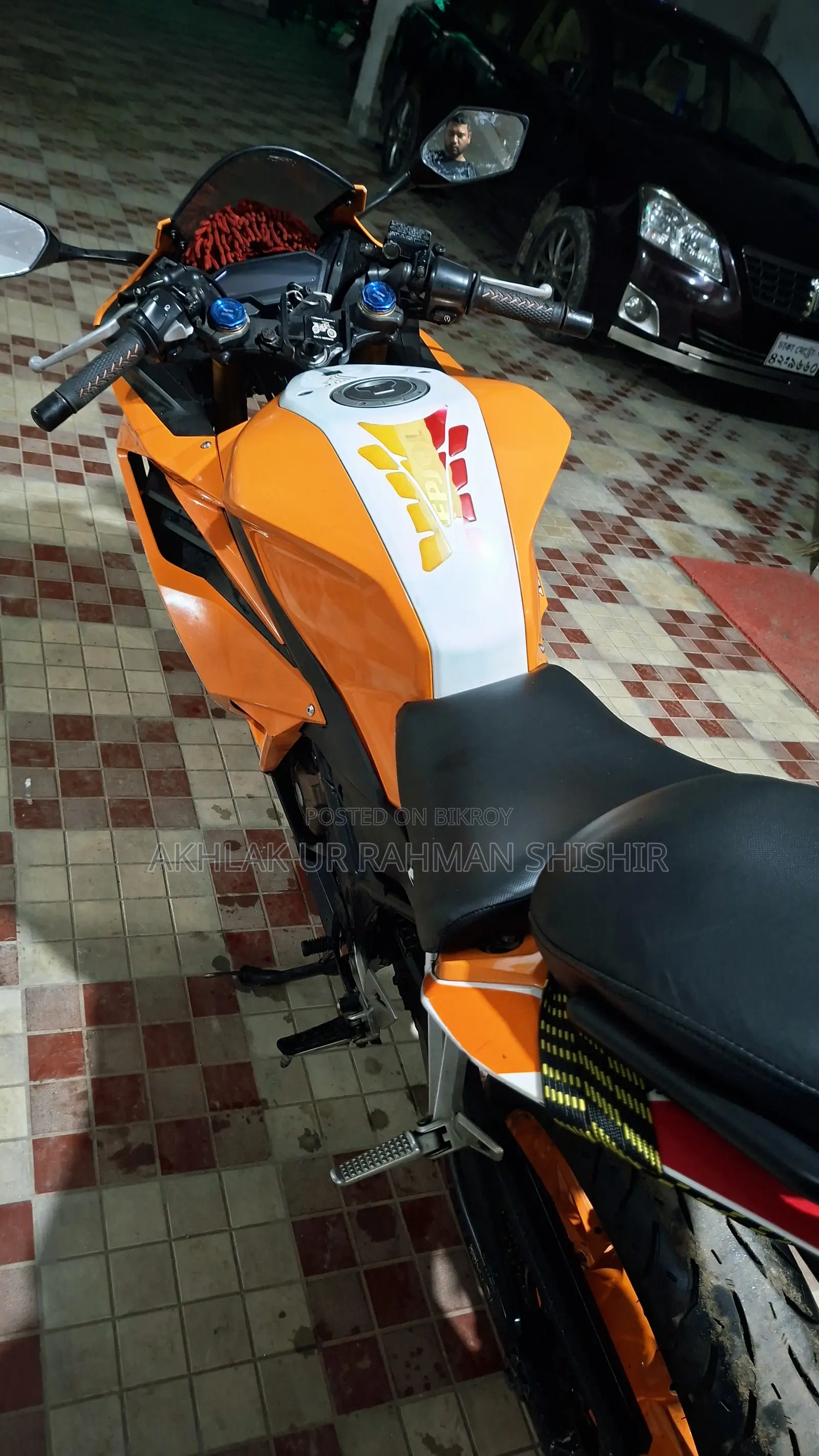 Honda CBR 2022 Orange