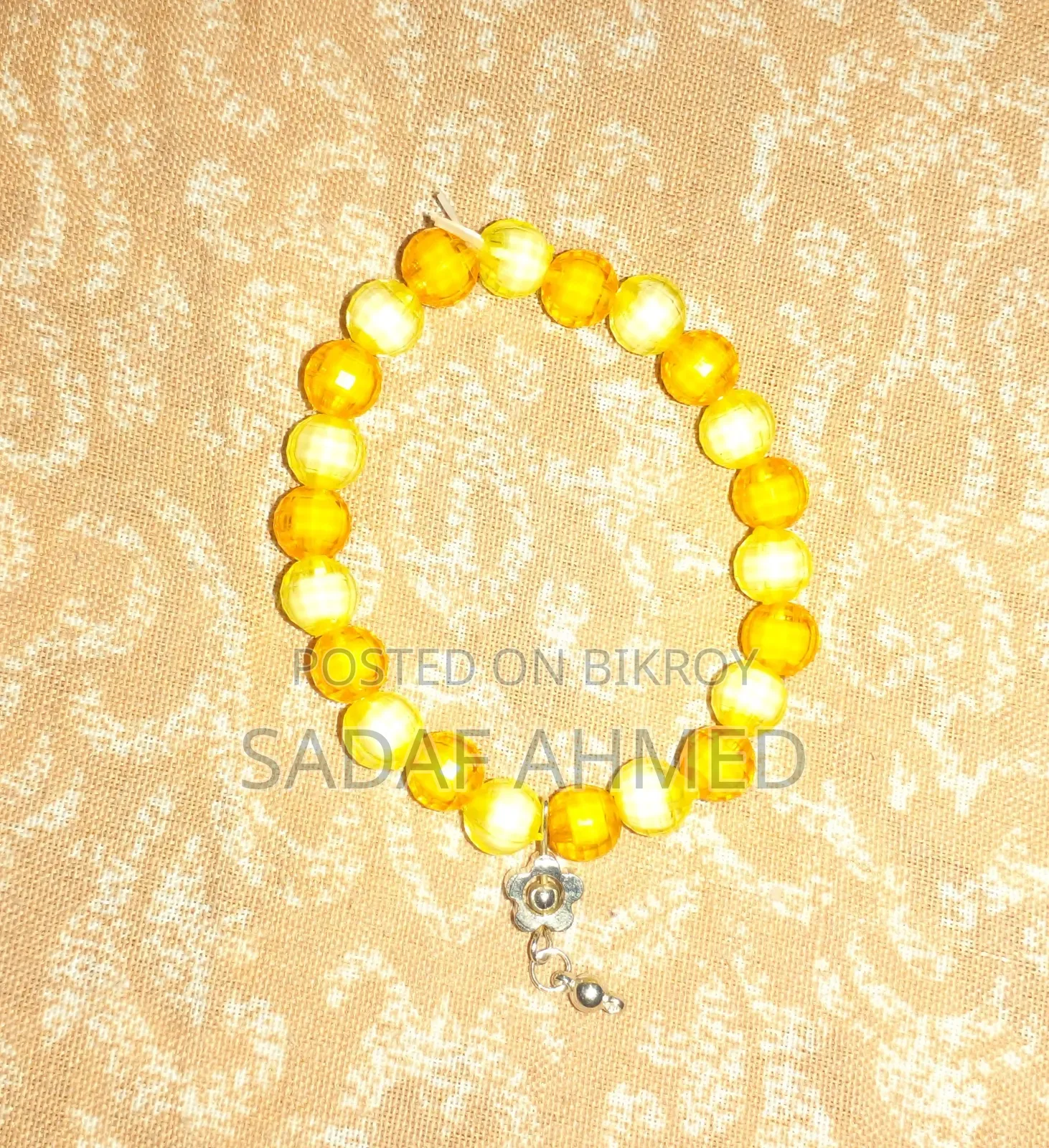 Trendy Crystal Beaded Bracelet - Various Colors Available