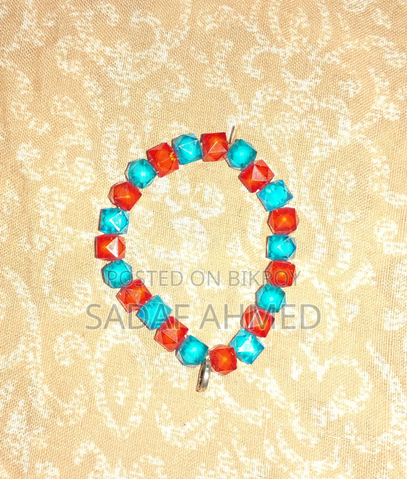 Trendy Crystal Beaded Bracelet - Various Colors Available