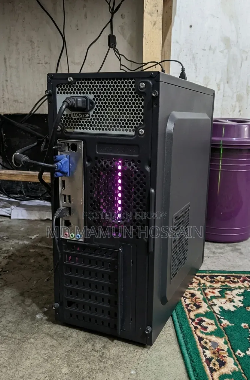 Desktop Computer 8GB Intel Core I3 HDD+SSD 500GB