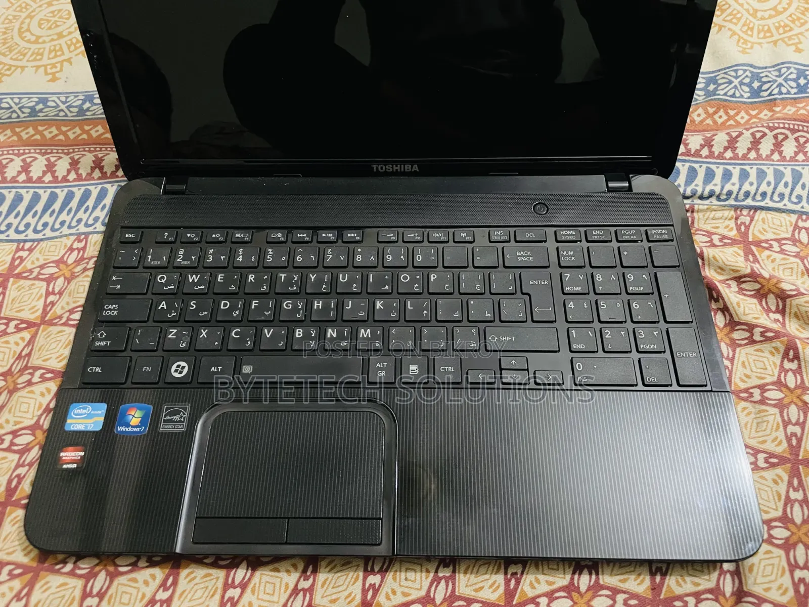 Laptop Toshiba Satellite L850 8GB Intel Core I7 SSD 128GB