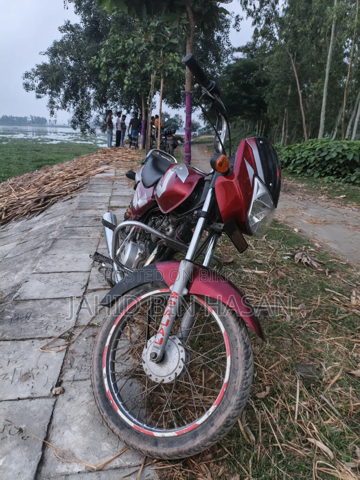 Bajaj CT 100 2017 Red