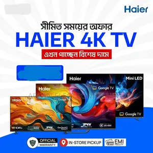Haier 32 Inch Bezel Less Google Tv H32k85fx With Emi Available