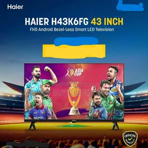 Haier Official 43" FHD Smart Google Tv (H43k85ffx) Emi Available