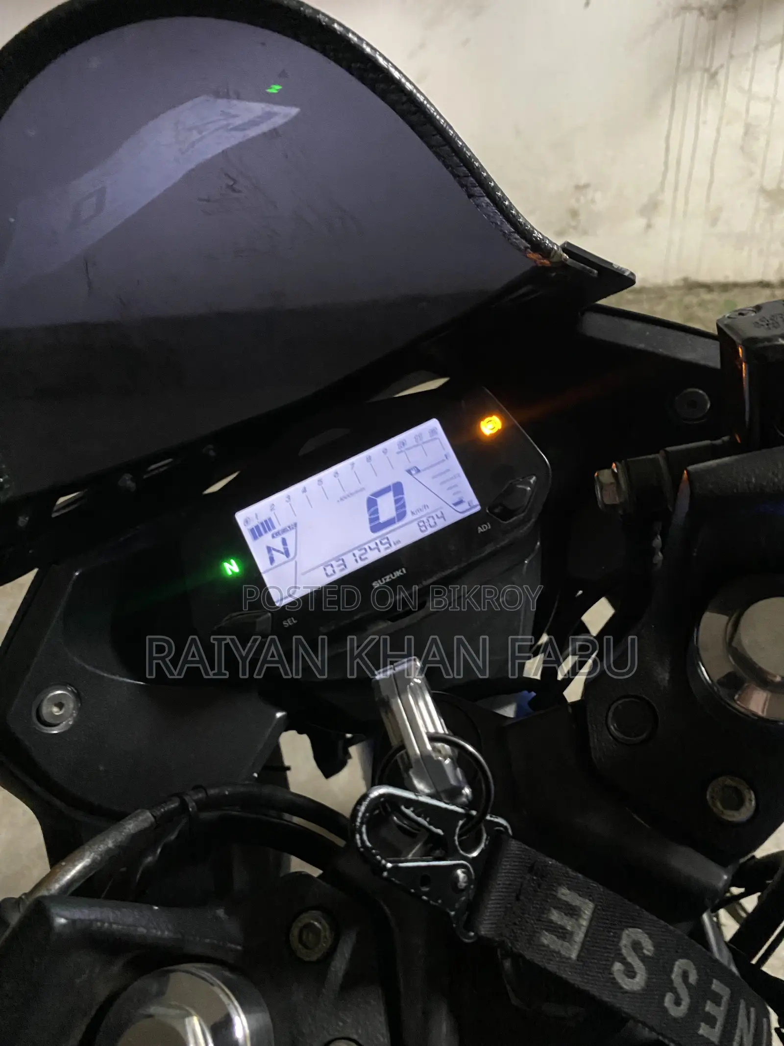Suzuki Gixxer Fi ABS 2022 Blue