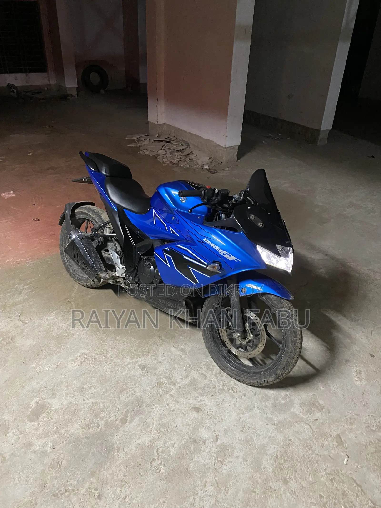 Suzuki Gixxer Fi ABS 2022 Blue