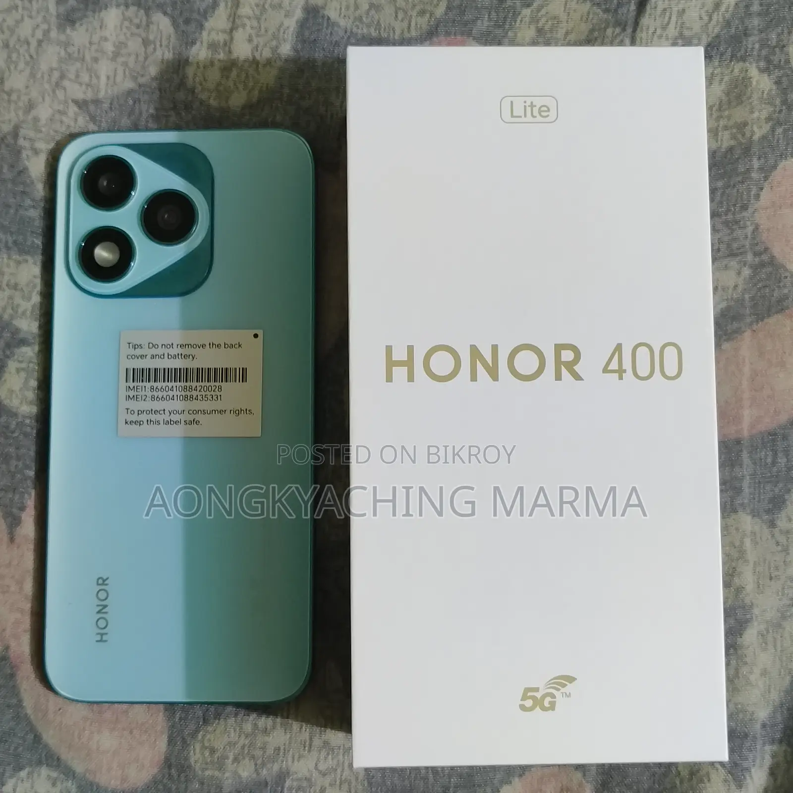 Honor 400 Lite 256 GB Blue