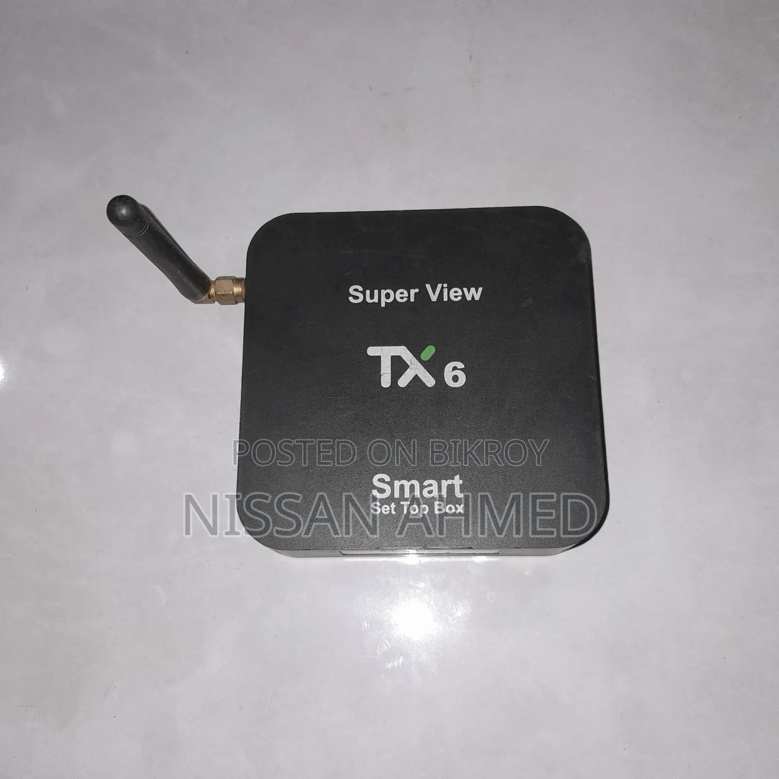 Super View Tx6 Android Smart Tv Box - 4gb Ram / 32gb Rom (Used Fresh)