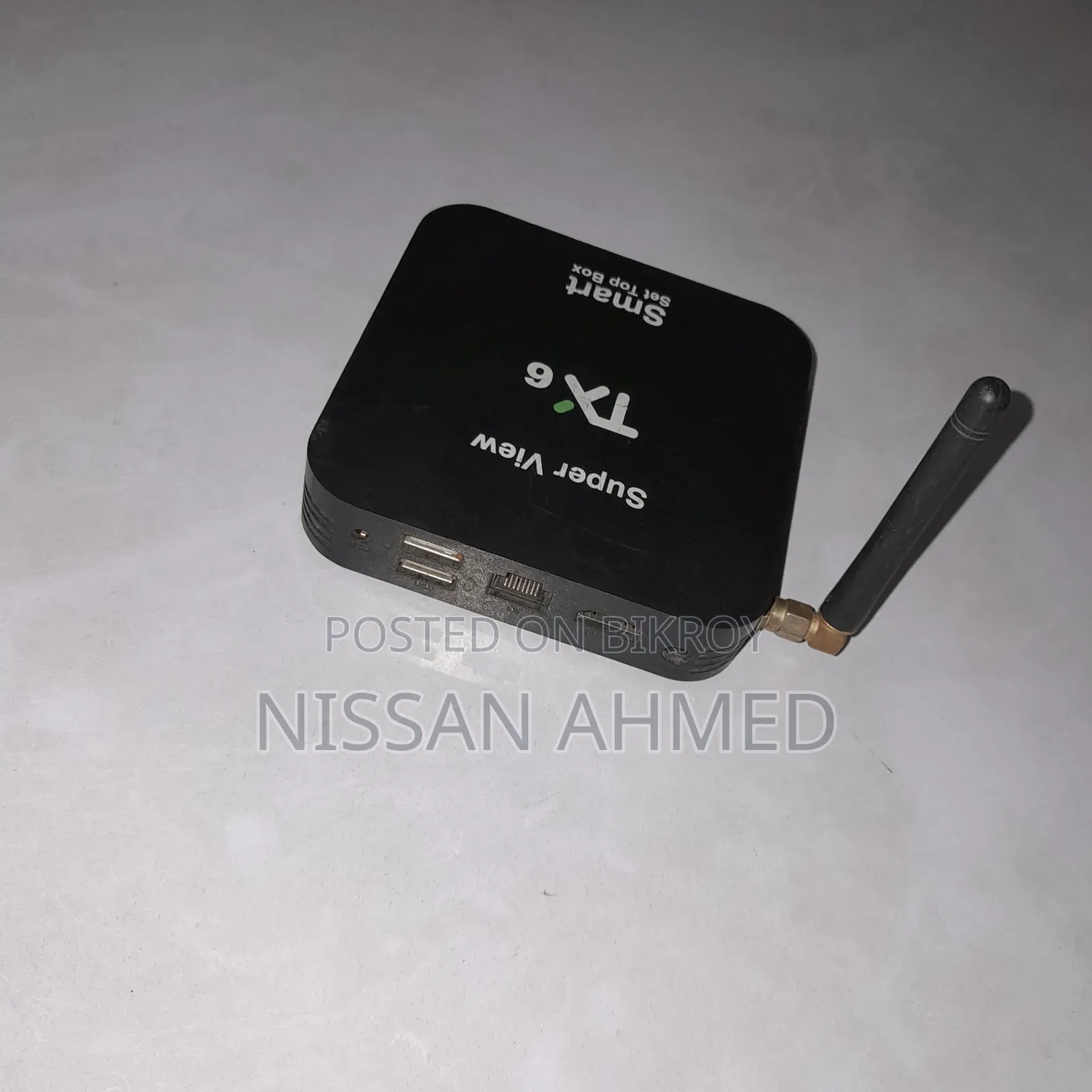 Super View Tx6 Android Smart Tv Box - 4gb Ram / 32gb Rom (Used Fresh)