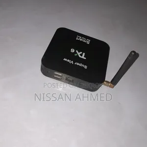 Super View Tx6 Android Smart Tv Box - 4gb Ram / 32gb Rom (Used Fresh)