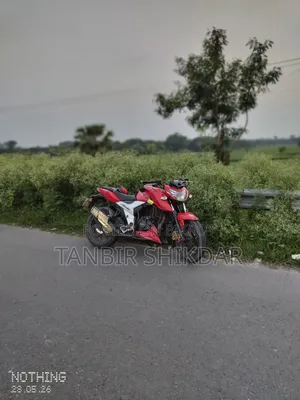 TVS Apache 160 4V 2020 Red