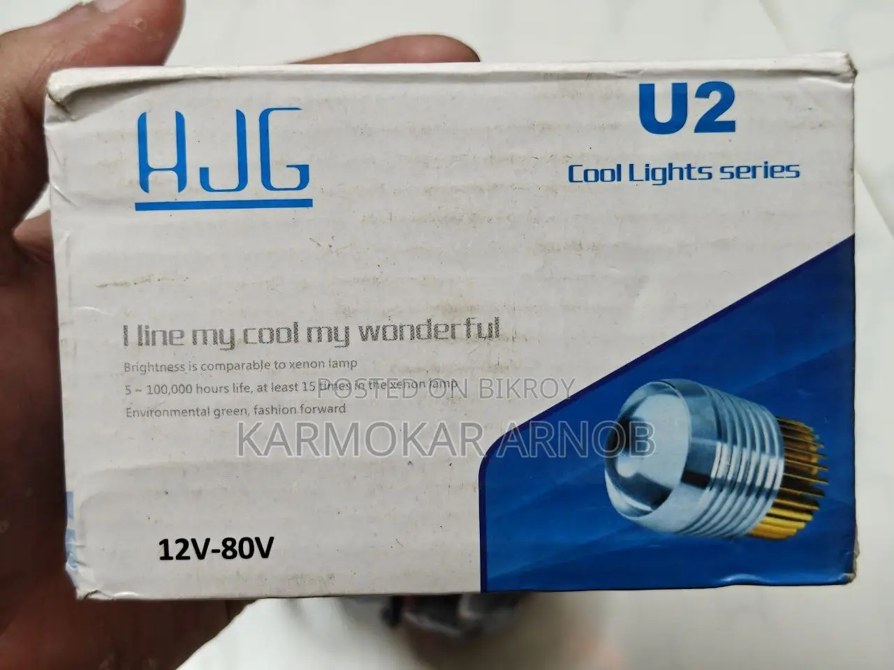 HJG U2 Cool Lights Series, Fog Light 12v - 80v
