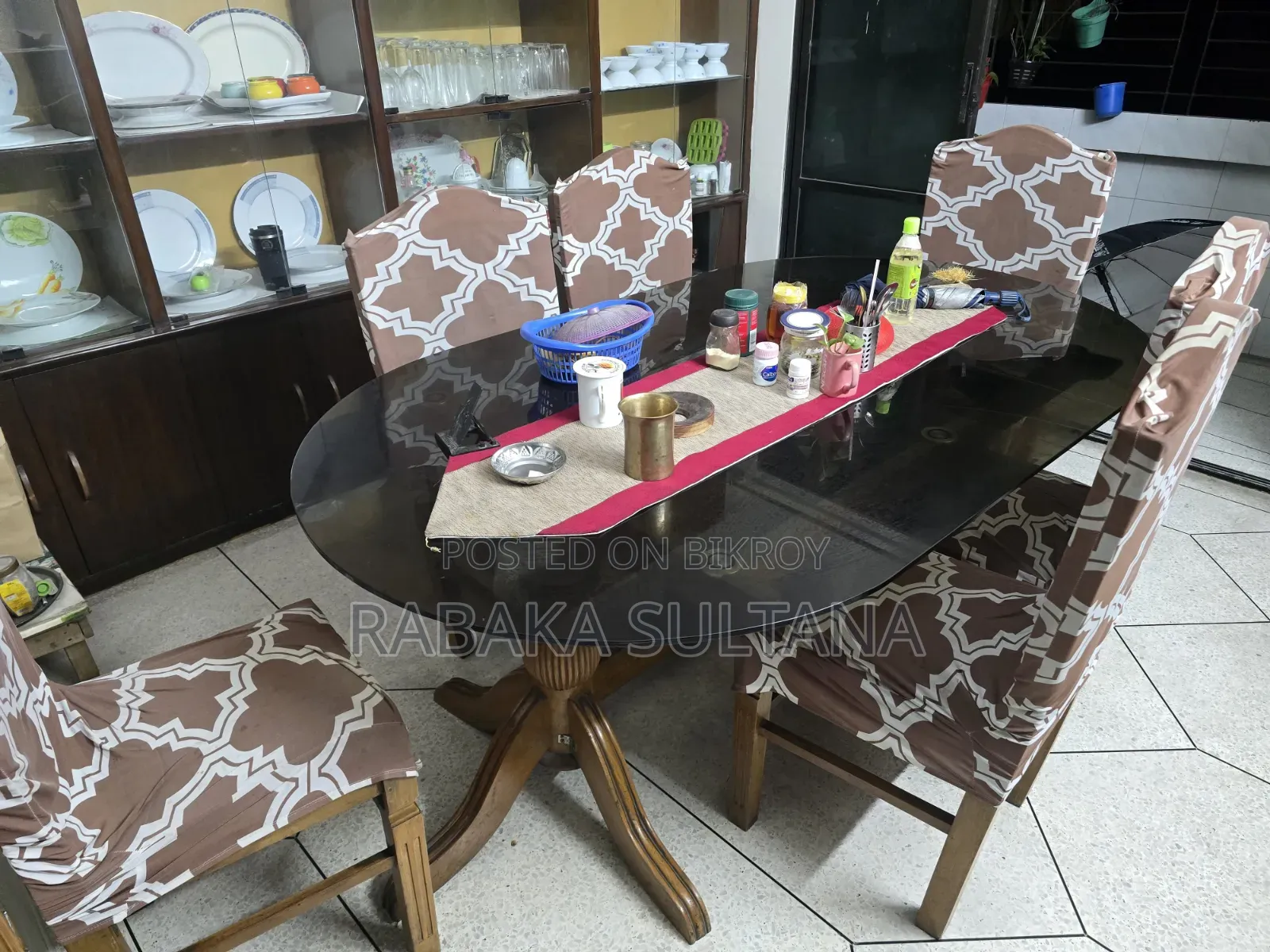 Dining Table and TV Cabinet