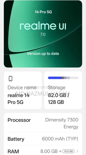 Realme 14 Pro 128 GB Green