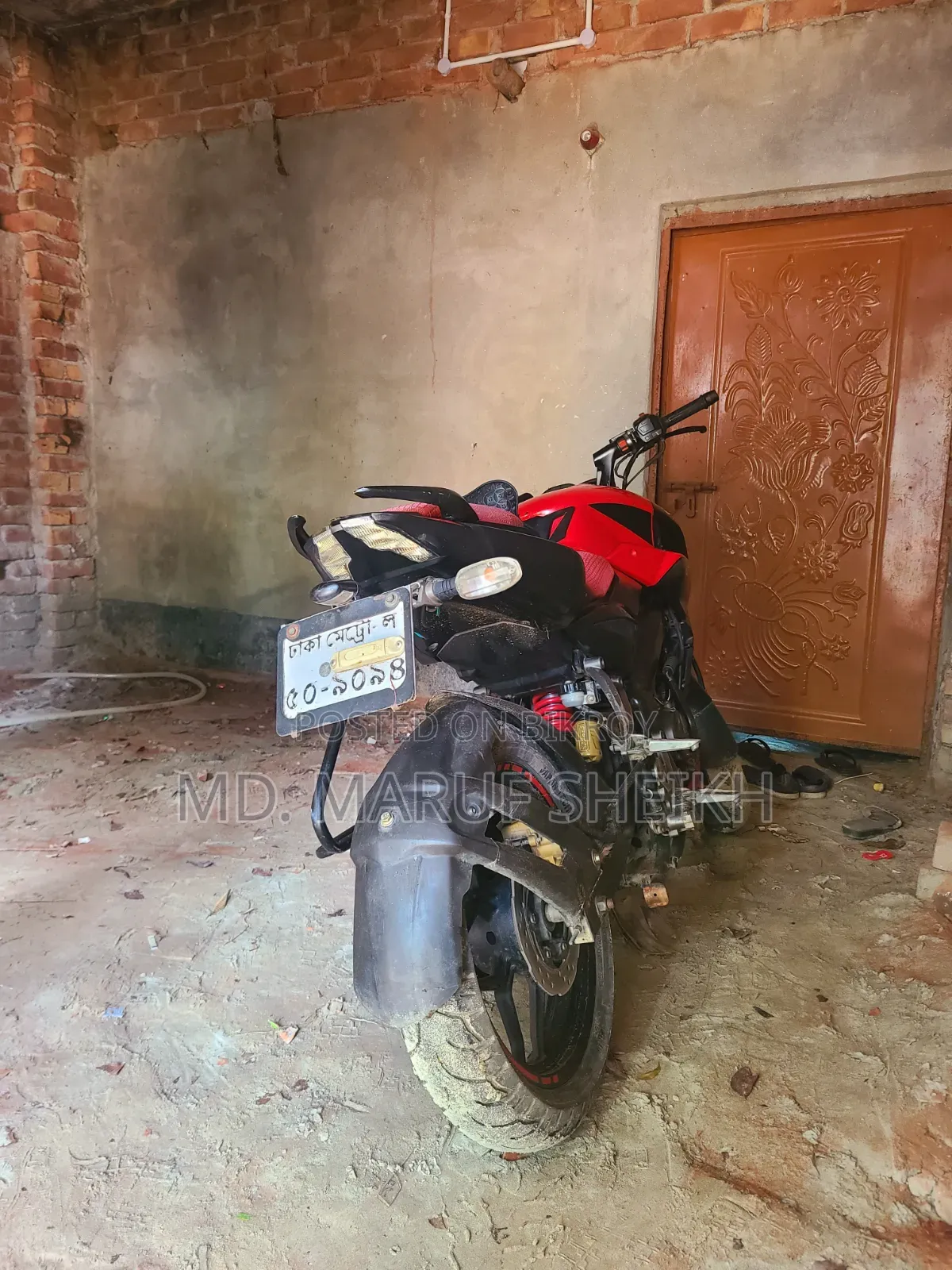 Bajaj Pulsar NS 160 2019 Red