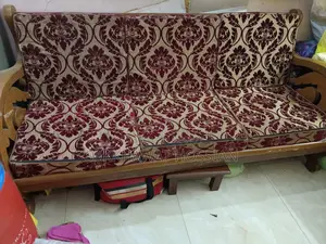 Shegun Wood Sofa