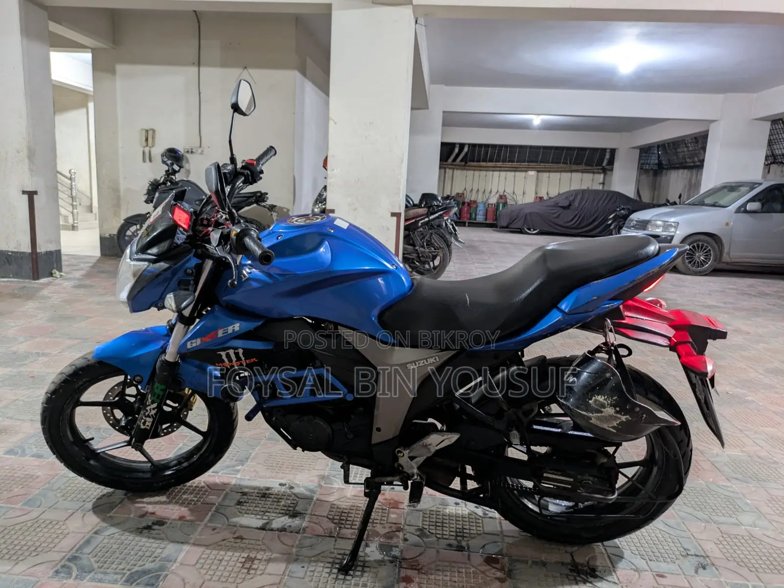 Suzuki Gixxer Monotone 2019 Blue