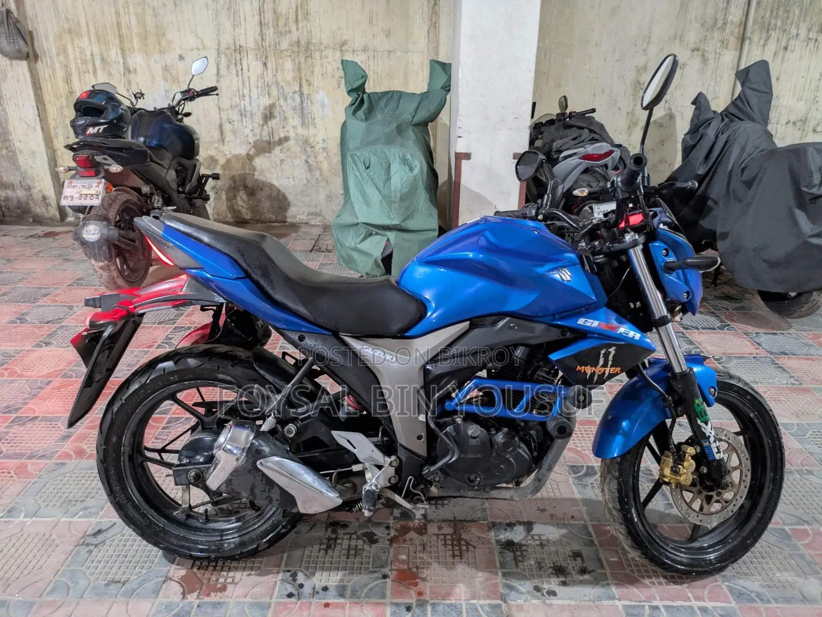 Suzuki Gixxer Monotone 2019 Blue