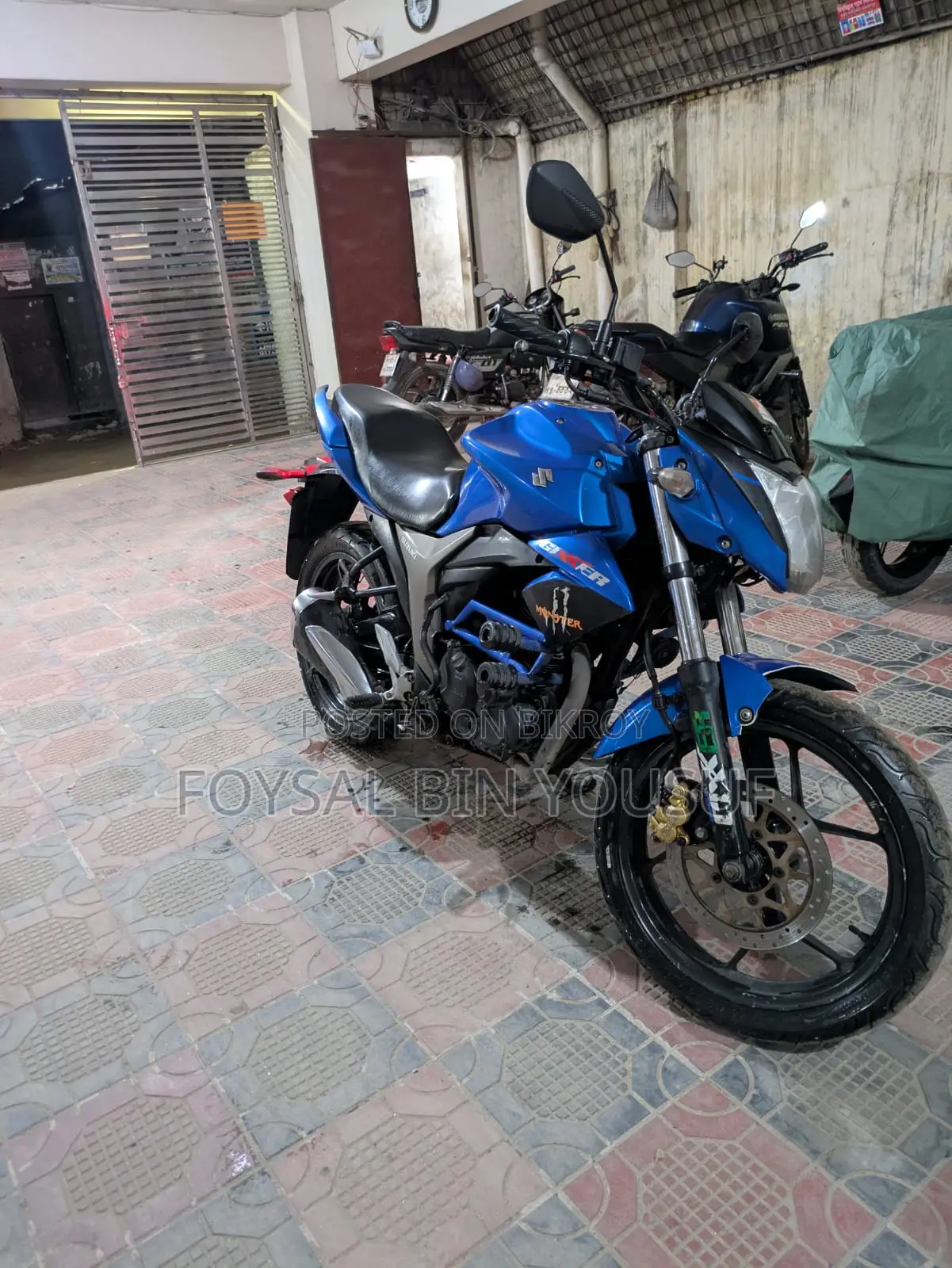 Suzuki Gixxer Monotone 2019 Blue