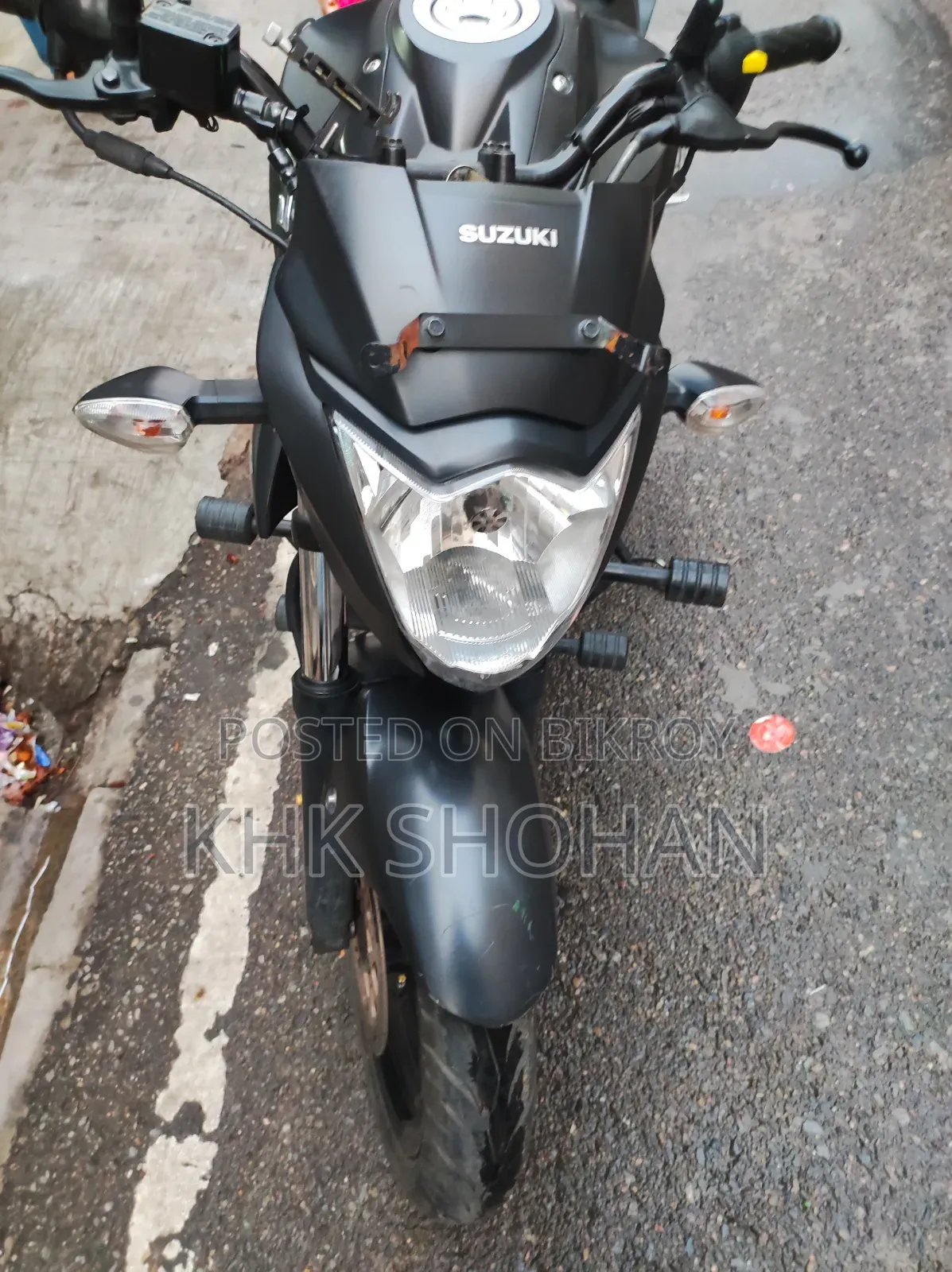 Suzuki Gixxer Monotone 2023 Black