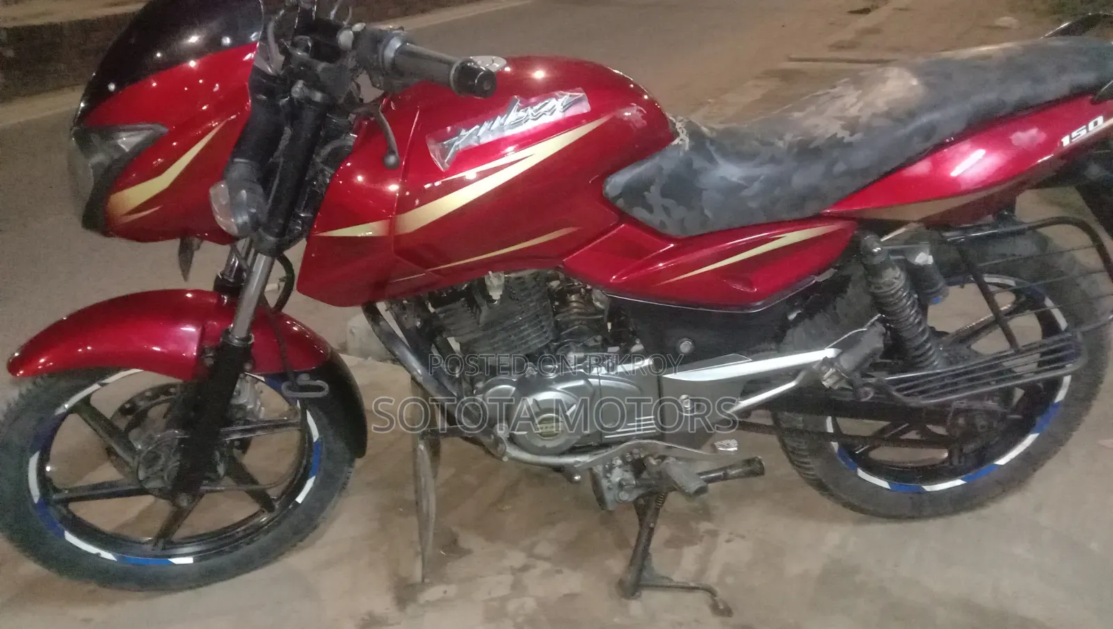 Bajaj Pulsar 150 2012 Red