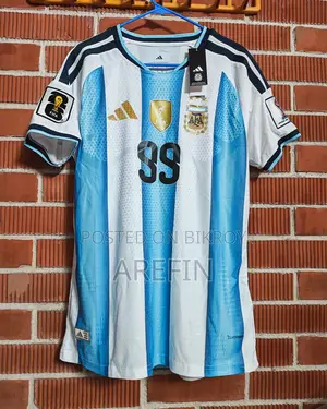 Argentina Home Kit Player Edition Jersey for Sale