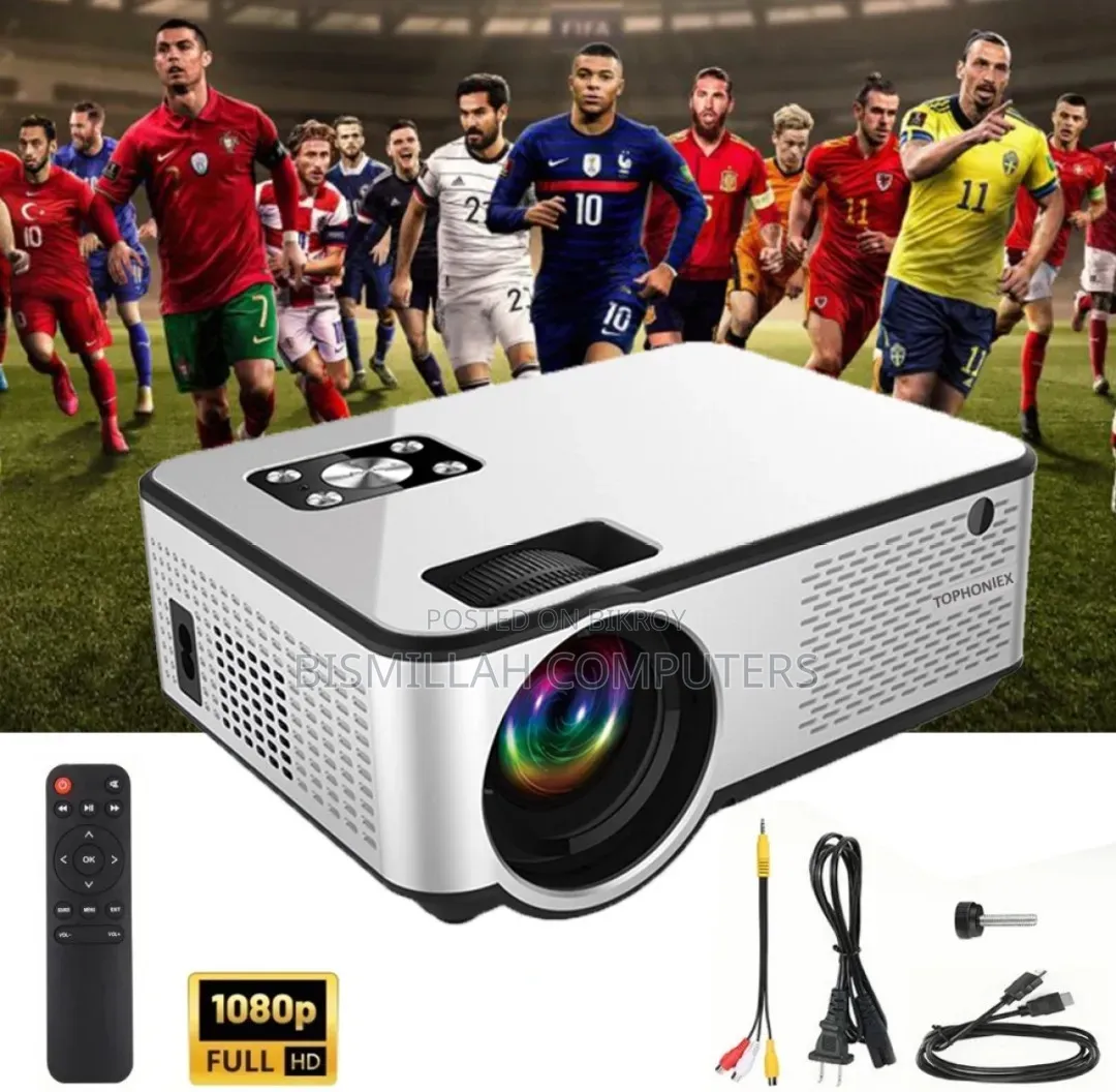 Cheerlux C9 Projector Built-in Tv Card 3600 Lumens