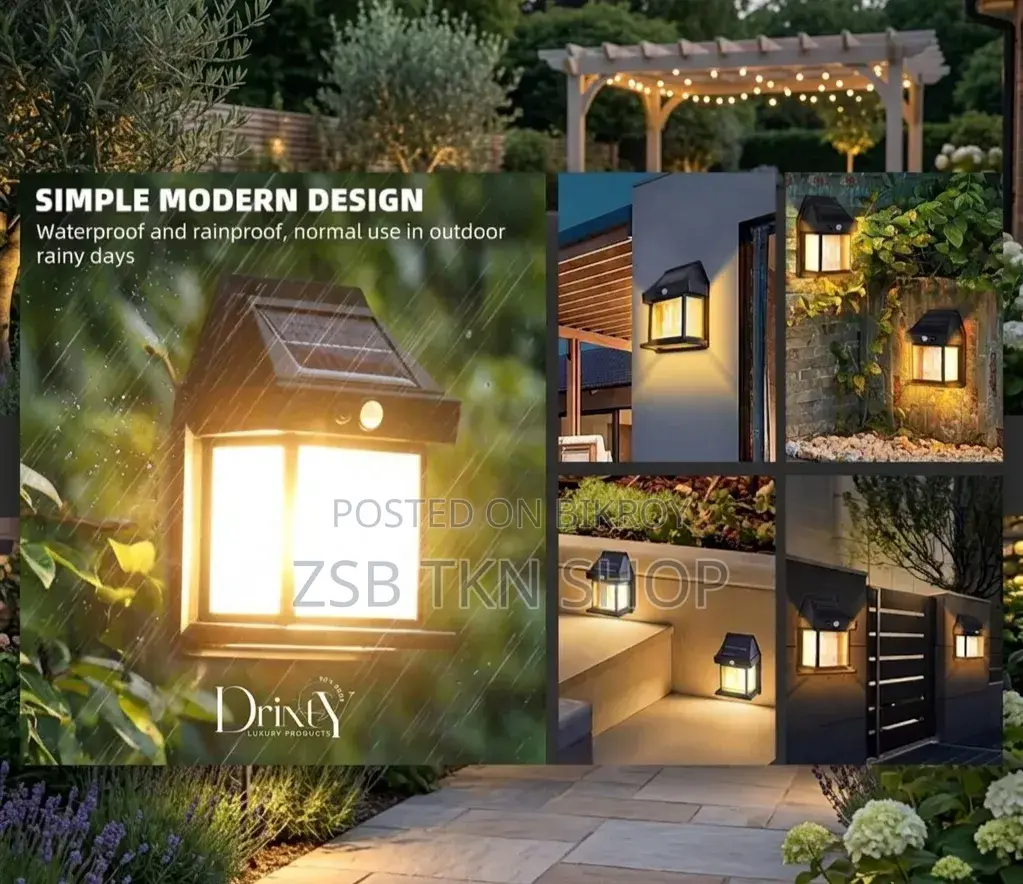 CBK Bk-888 Solar Wall Lamp