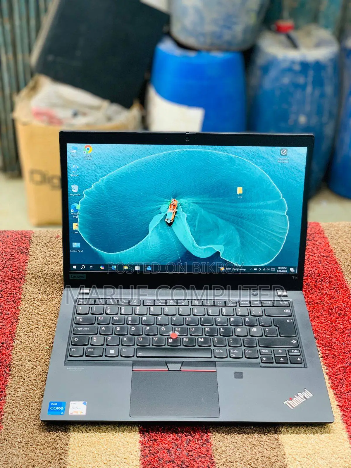 Laptop Lenovo ThinkPad T14s Gen 1 8GB Intel Core I5 SSD 256GB