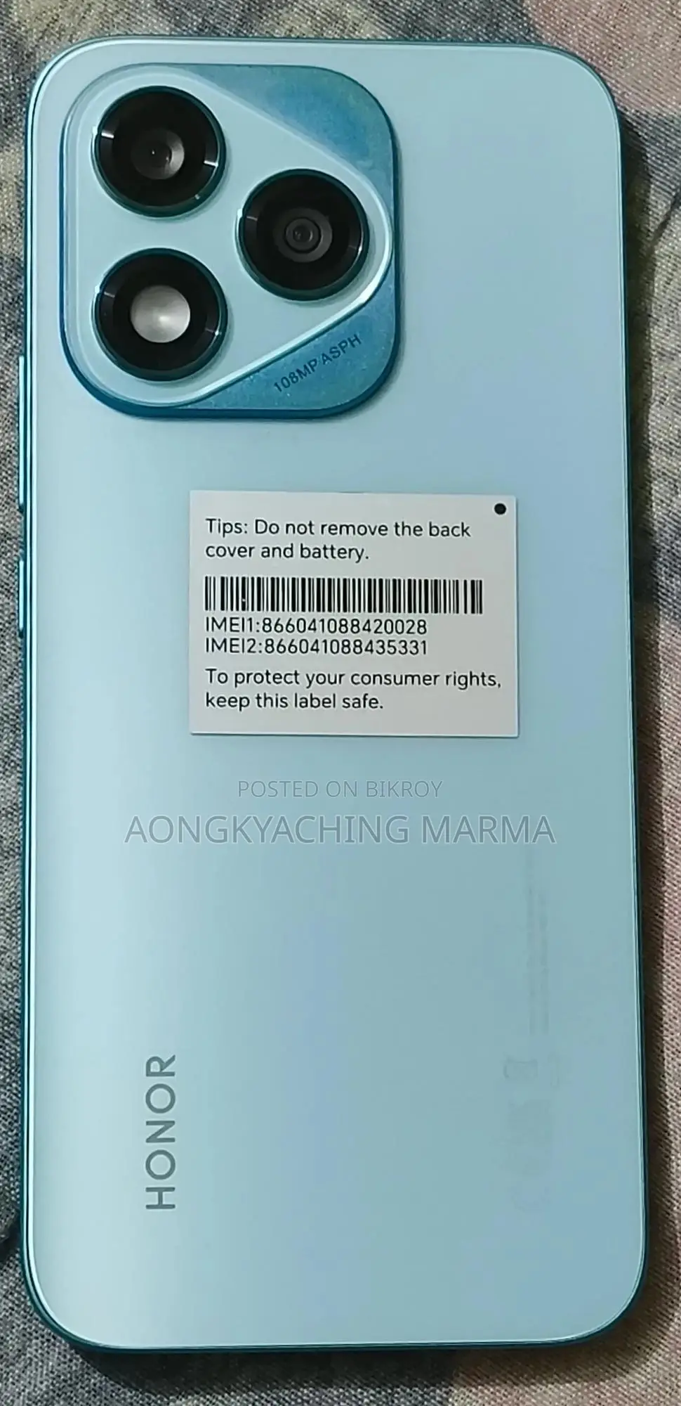 Honor 400 Lite 256 GB Blue