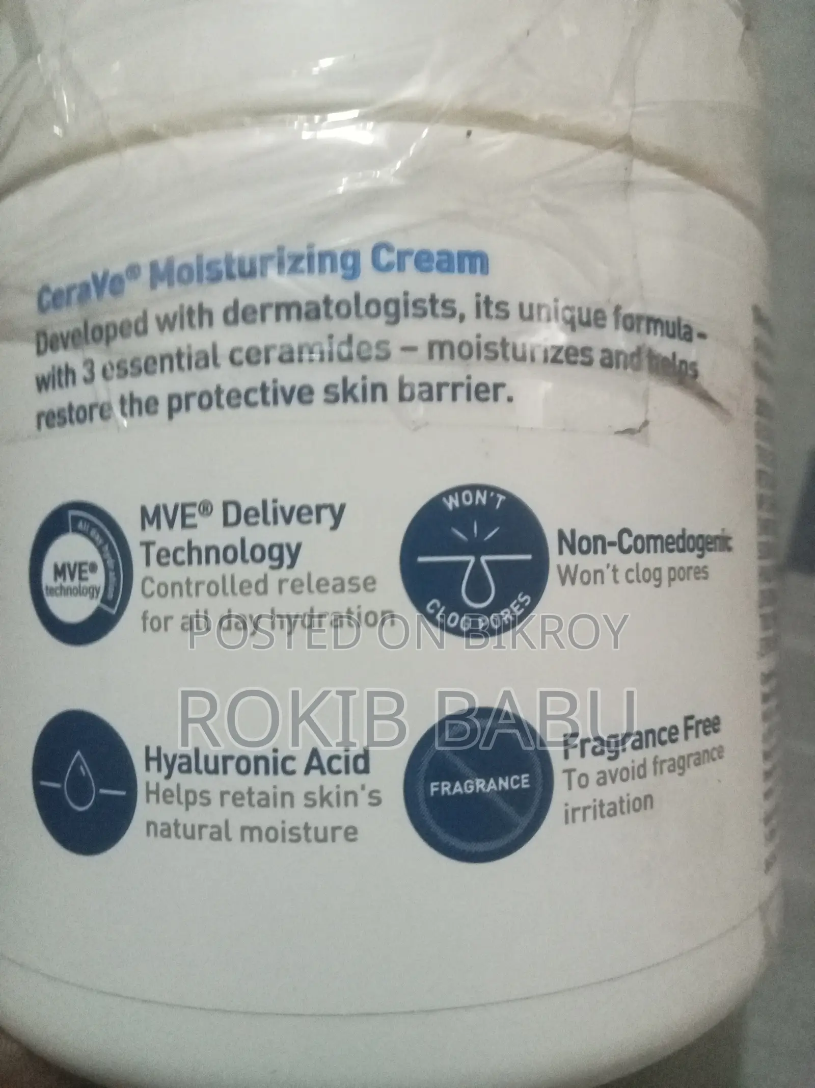 Cera Ve Moisturizing Cream